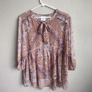 Knox Rose High Low Top